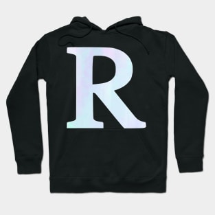 The Letter R Cool Colors Design Hoodie